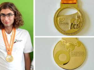 Български ученик е единственият в света с двойно злато на Международните олимпиади по химия и биология