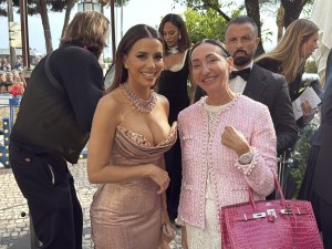 Бизнесдамата Елена Кристиано се срещна с Ева Лонгория на фестивала в Кан