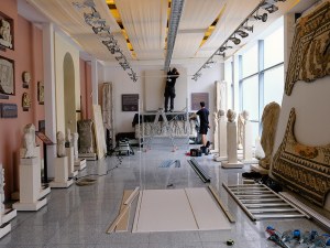 В обновена експозиция: Археологическият музей показва богинята със златно лице, открита на Източната порта