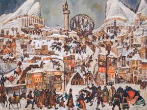 Монументалната творба “Две сватби“ на Златю Бояджиев се продава на търг у нас