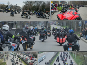 Рев на мотори разцепи небето над Пловдив, километрична колона от зверски машини пое към Бачково